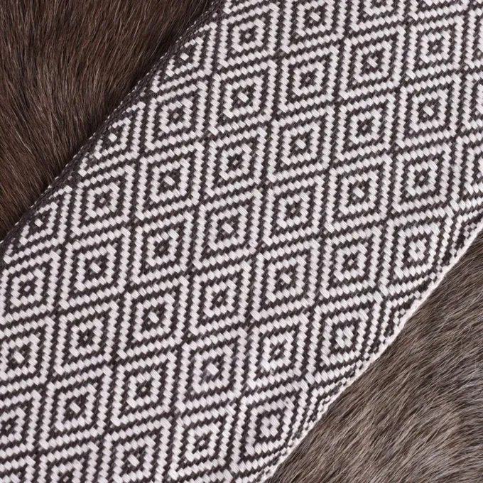 Diamant-Baumwoll-Twill Braun / Natur, 10 Cm Breit, Je 7 Meter 3 Diamant-Baumwoll-Twill Braun / Natur, 10 Cm Breit, Je 7 Meter – Bild 3