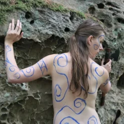 Epic Armoury Epic Effect LARP Make-Up - Royal Blue, Auf Wasserbasis -Halloween Verkäufe epic effect larp make up royal blue auf wasserbasi 3