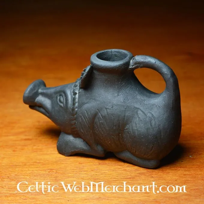 Gallo-Roman Parfümflasche Terra Nigra 2 Gallo-Roman Parfümflasche Terra Nigra – Bild 2