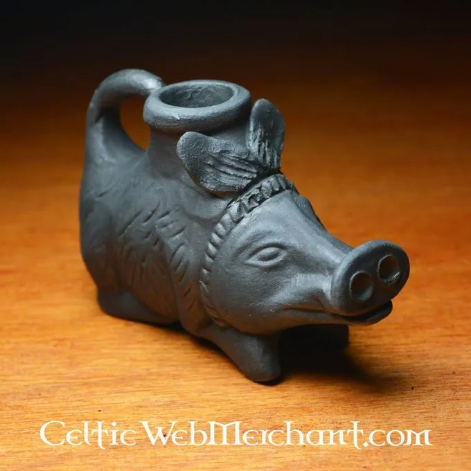 Gallo-Roman Parfümflasche Terra Nigra 1 Gallo-Roman Parfümflasche Terra Nigra