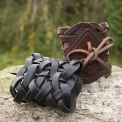 Epic Armoury Gewebtes Lederarmband, Braun 7 Epic Armoury Gewebtes Lederarmband, Braun -Halloween Verkäufe gewebtes lederarmband braun 3