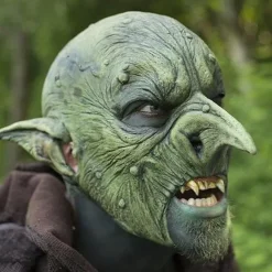 Epic Armoury Goblin-Maske Grün, LARP Mask -Halloween Verkäufe goblin maske gruen larp mask 2