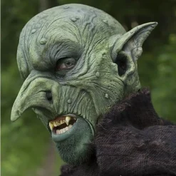 Epic Armoury Goblin-Maske Grün, LARP Mask -Halloween Verkäufe goblin maske gruen larp mask 3