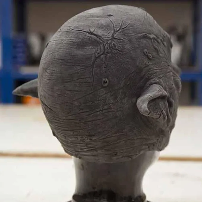 Epic Armoury Goblin-Maske, Unlackiert 4 Epic Armoury Goblin-Maske, Unlackiert – Bild 4