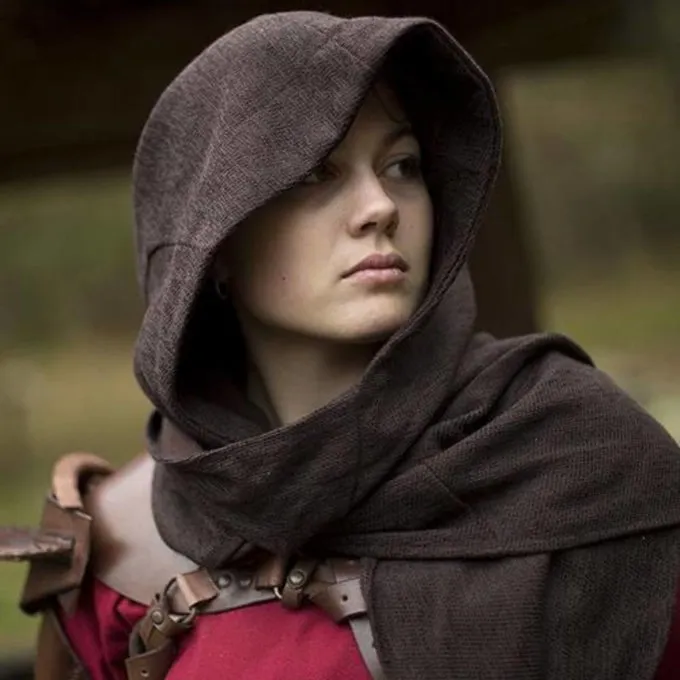 Epic Armoury Hood Assassins Creed, Dunkelbraun 1 Epic Armoury Hood Assassins Creed, Dunkelbraun