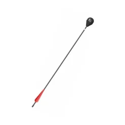 Epic Armoury LARP Pfeil, Runde Headed, Schwarz-rot