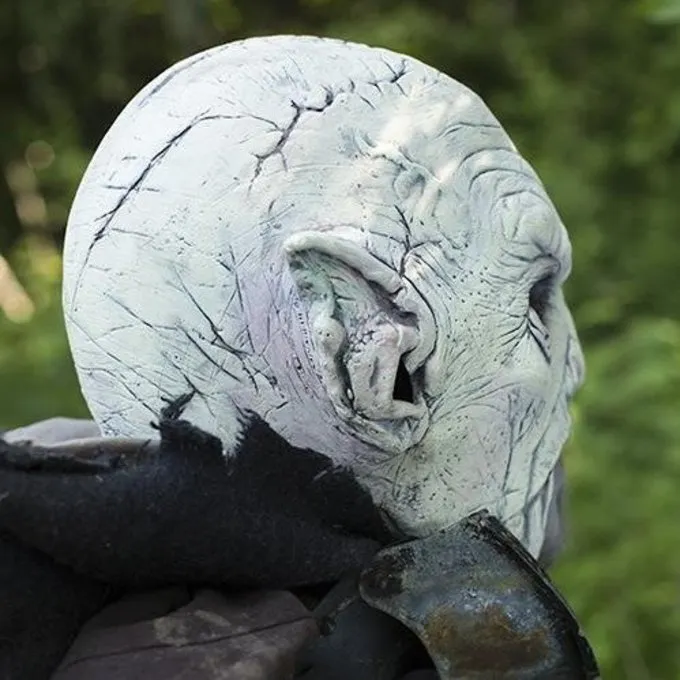 Epic Armoury Maske Weiß Orc 2 Epic Armoury Maske Weiß Orc – Bild 2