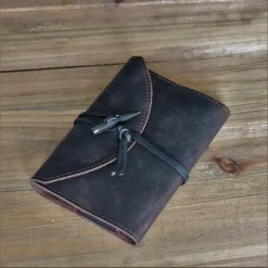 Notebook Mit Lederbezug, Braun, L -Halloween Verkäufe notebook mit lederbezug braun l 5