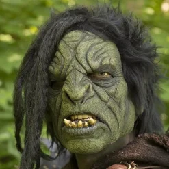 Epic Armoury Orc-Maske Mit Haaren