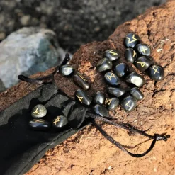 Windlass Steelcrafts Runenstein 25 Obsidiansteine Mit Beutel -Halloween Verkäufe runenstein 25 obsidiansteine mit beutel 2