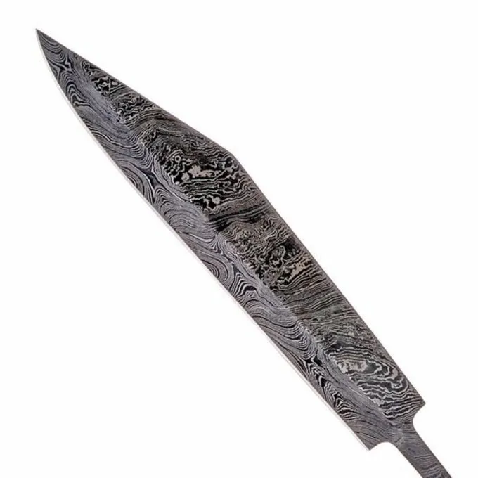 Seax Klinge Jorvik, Damaskus 38 Cm 3 Seax Klinge Jorvik, Damaskus 38 Cm – Bild 3